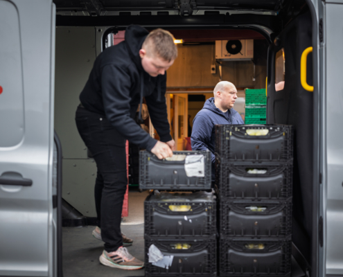 Transport av jobbfrukt Gløde AS
